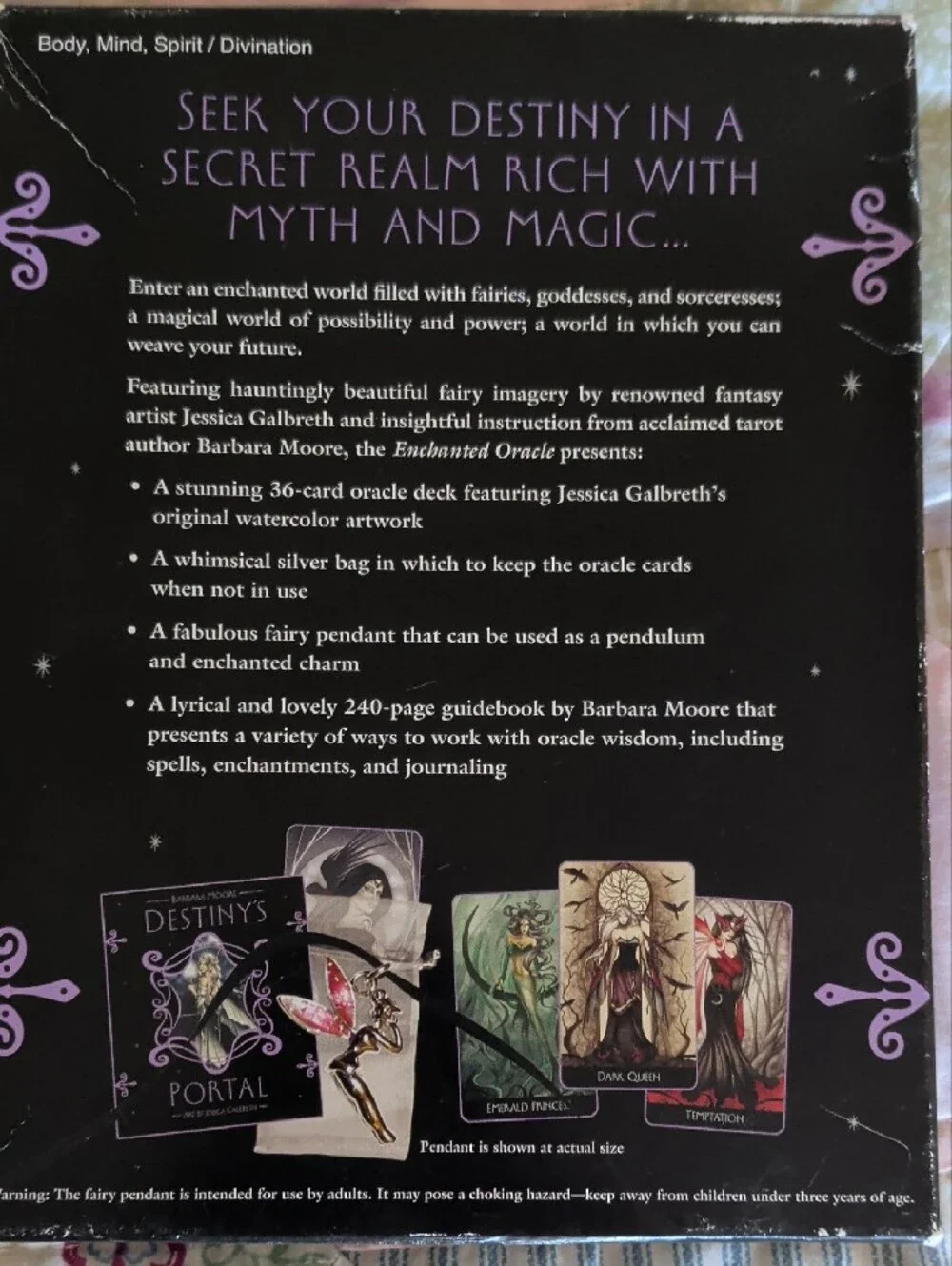 Enchanted Oracle — Purple Oracle Deck